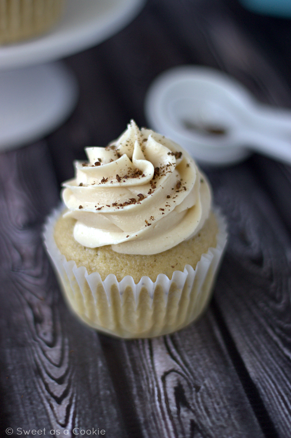 Coffee with Cream Cheese Frosting Cupcakes