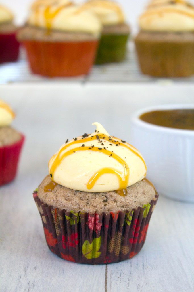 Coffee with Cream Cheese Frosting Cupcakes