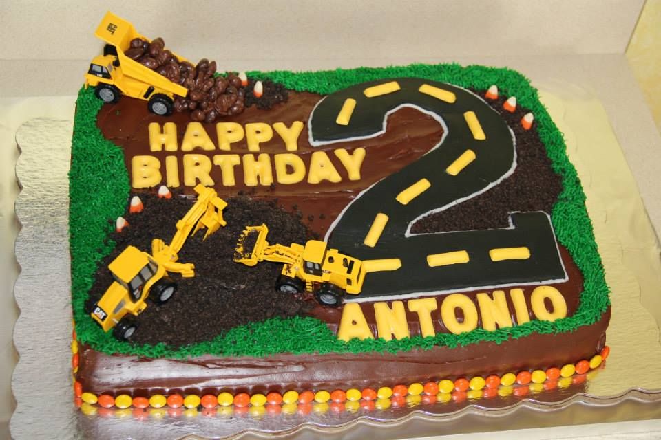 7 Photos of Tonka Truck Boy Birthday Cakes For 2 Year