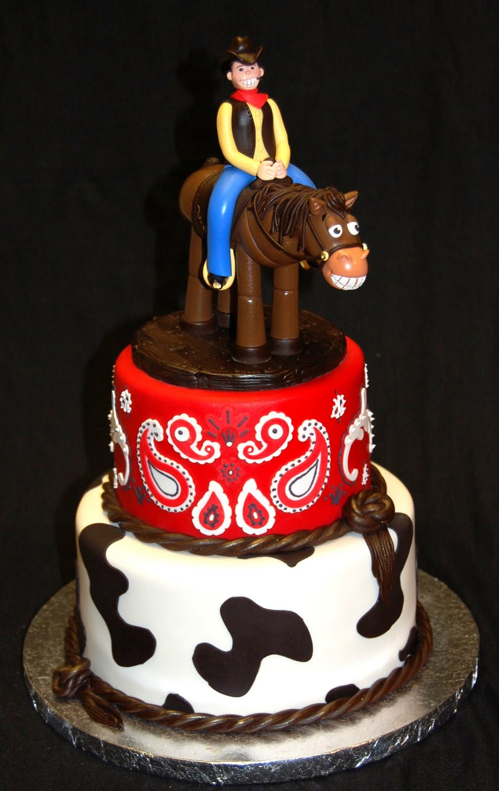 12 Photos of Cowboy Horse Birthday Cakes