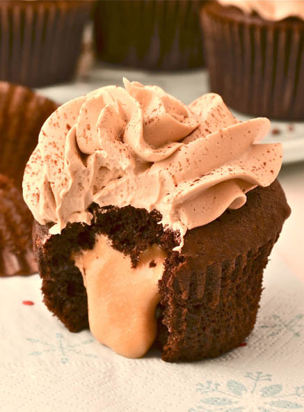 7 Photos of Caramel Cream Cupcakes