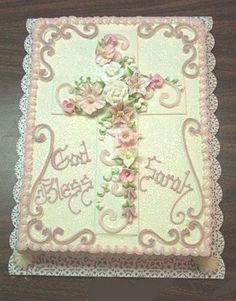 Crosses Religious Sheet Cakes