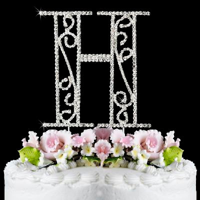 Crystal Wedding Cake Toppers