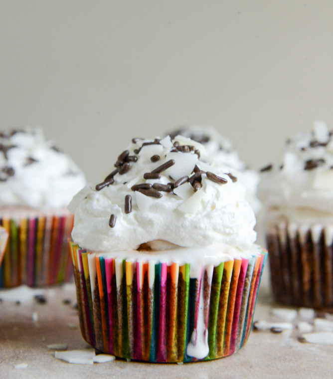 Cupcake and Brownie Ice Cream