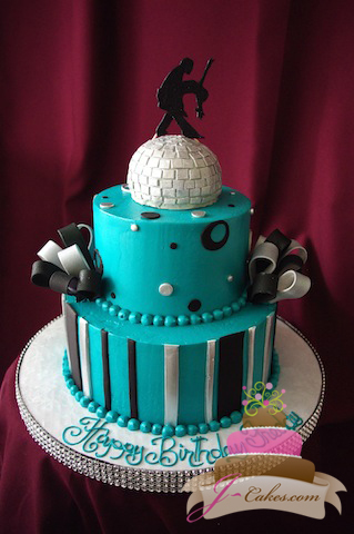 Dance Theme Birthday Cake