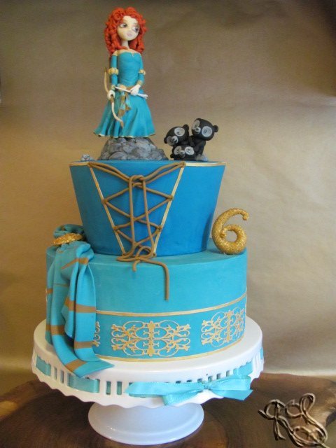 Disney Brave Birthday Cake