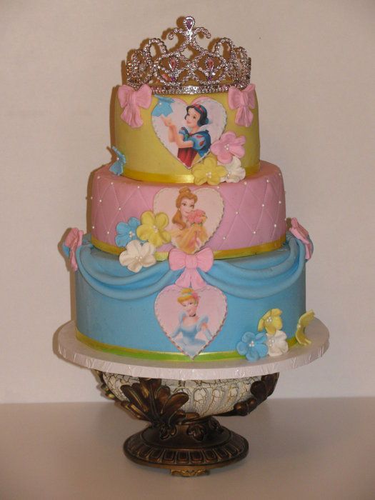 Disney Princess Birthday Cakes