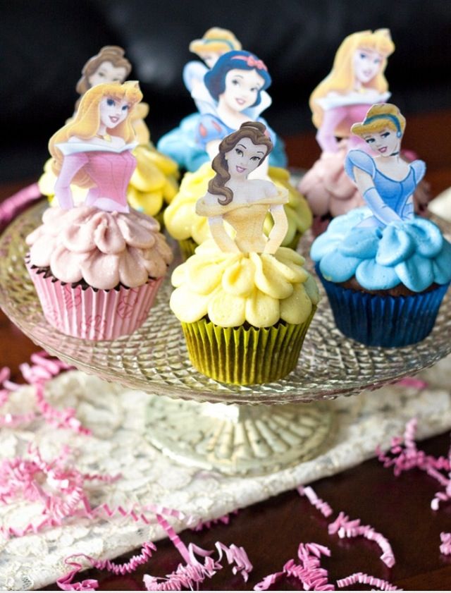 Disney Princess Cupcakes