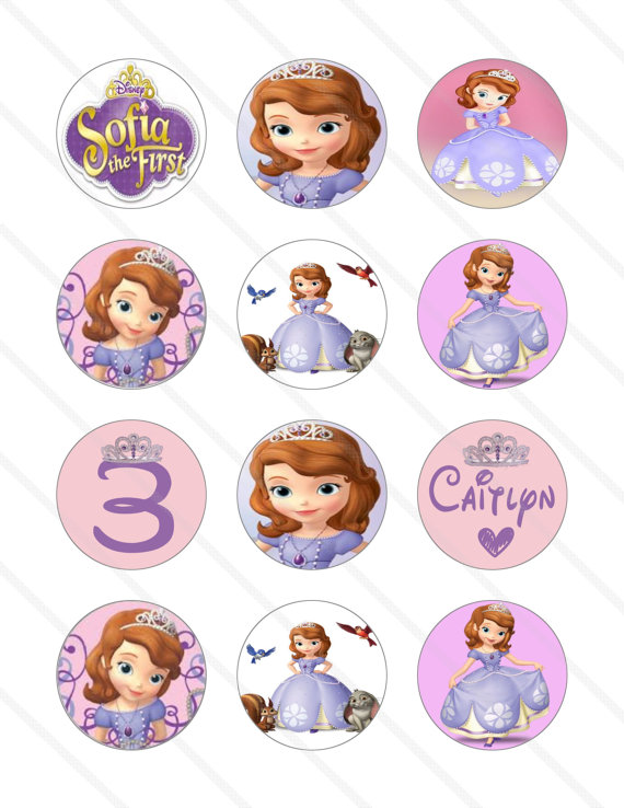 10 Photos of Disney Sofia The First Cupcakes