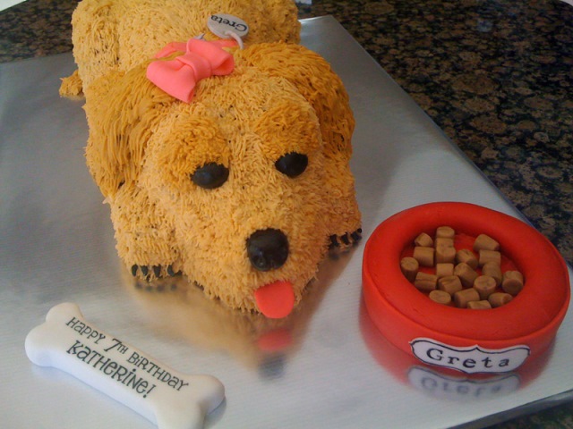 Dog Birthday Cake