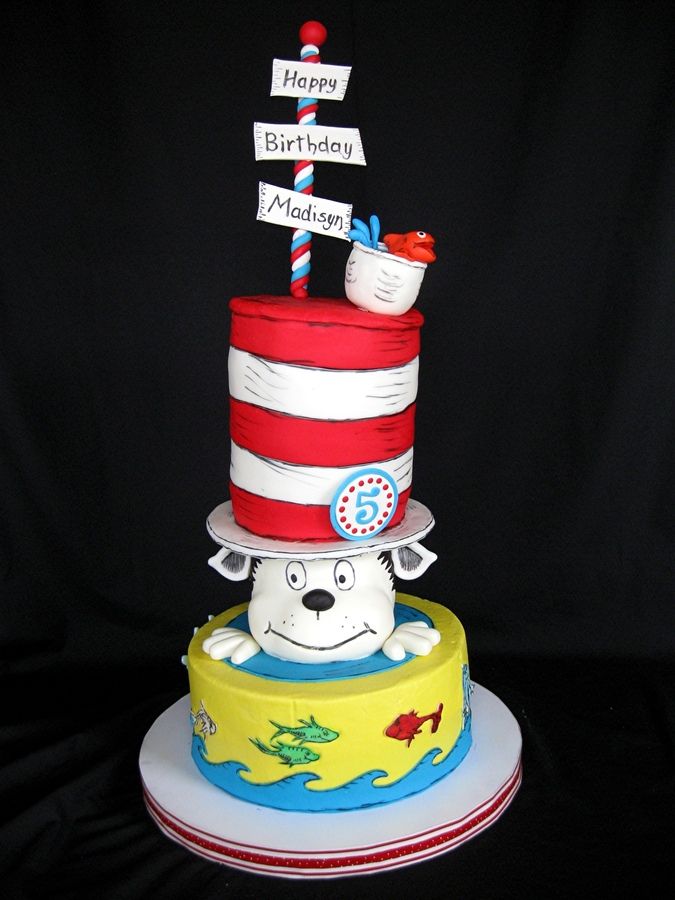 Dr. Seuss Cake