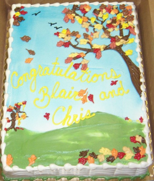 6 Photos of Autumn Themed Birthday Cakes