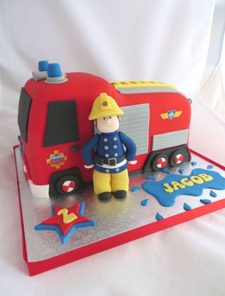 Fireman Birthday Cake Ideas