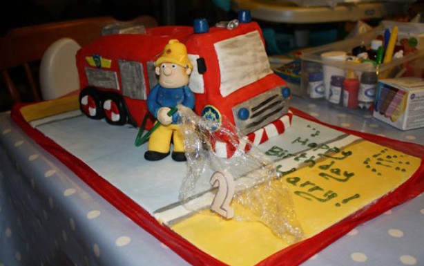 Fireman Sam Birthday Cake