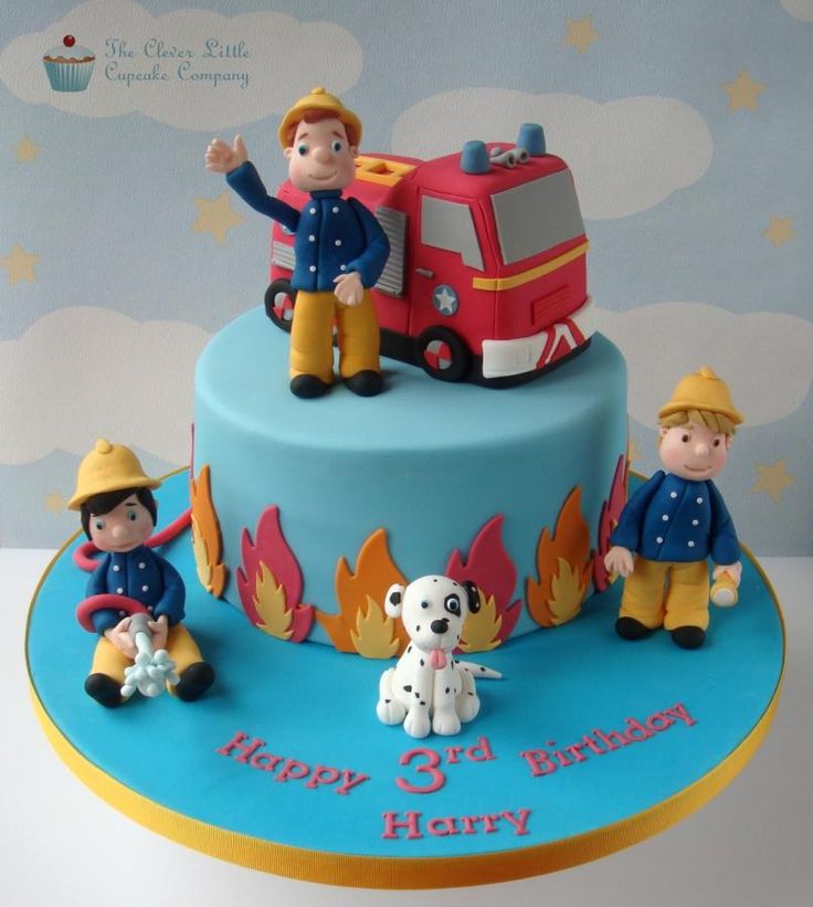 Fireman Sam Birthday Cake