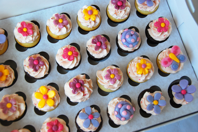 First Birthday Mini Cupcakes