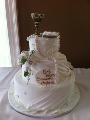 11 Photos of Elegant First Communion Sheet Cakes