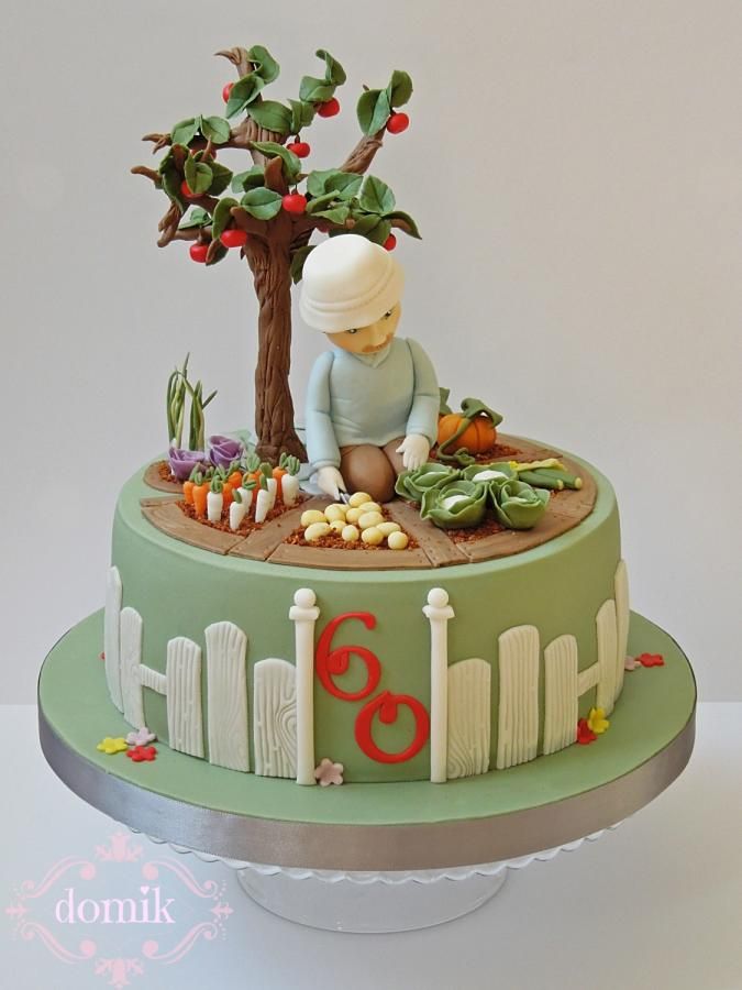 Garden Birthday Cake Ideas