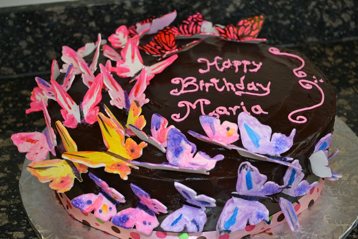 9 Photos of Beautiful Birthday Cakes For Maria