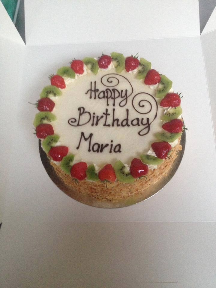 Happy Birthday Maria Cake