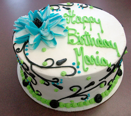 Happy Birthday Maria Cake