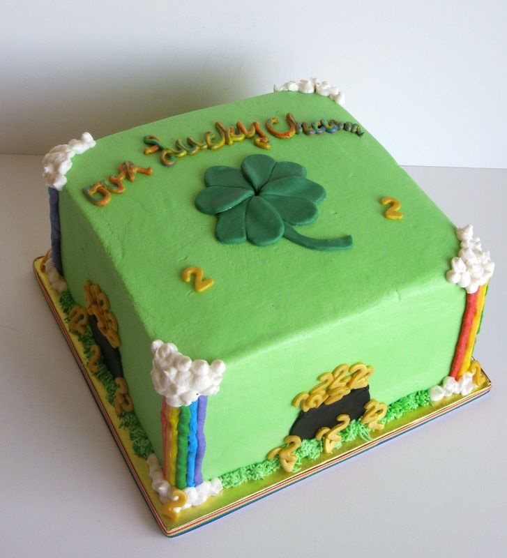 Happy St. Patrick's Day Birthday Cake