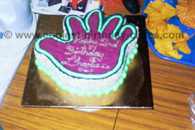 High Five Birthday Cake