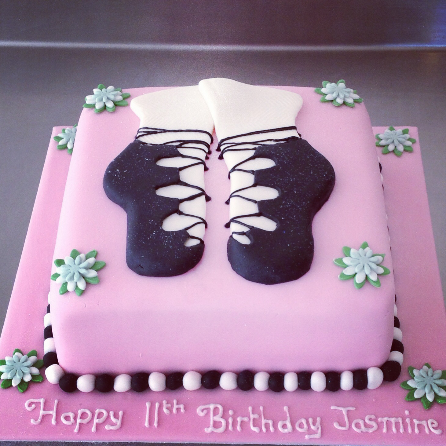 Irish Dancing Birthday Cake