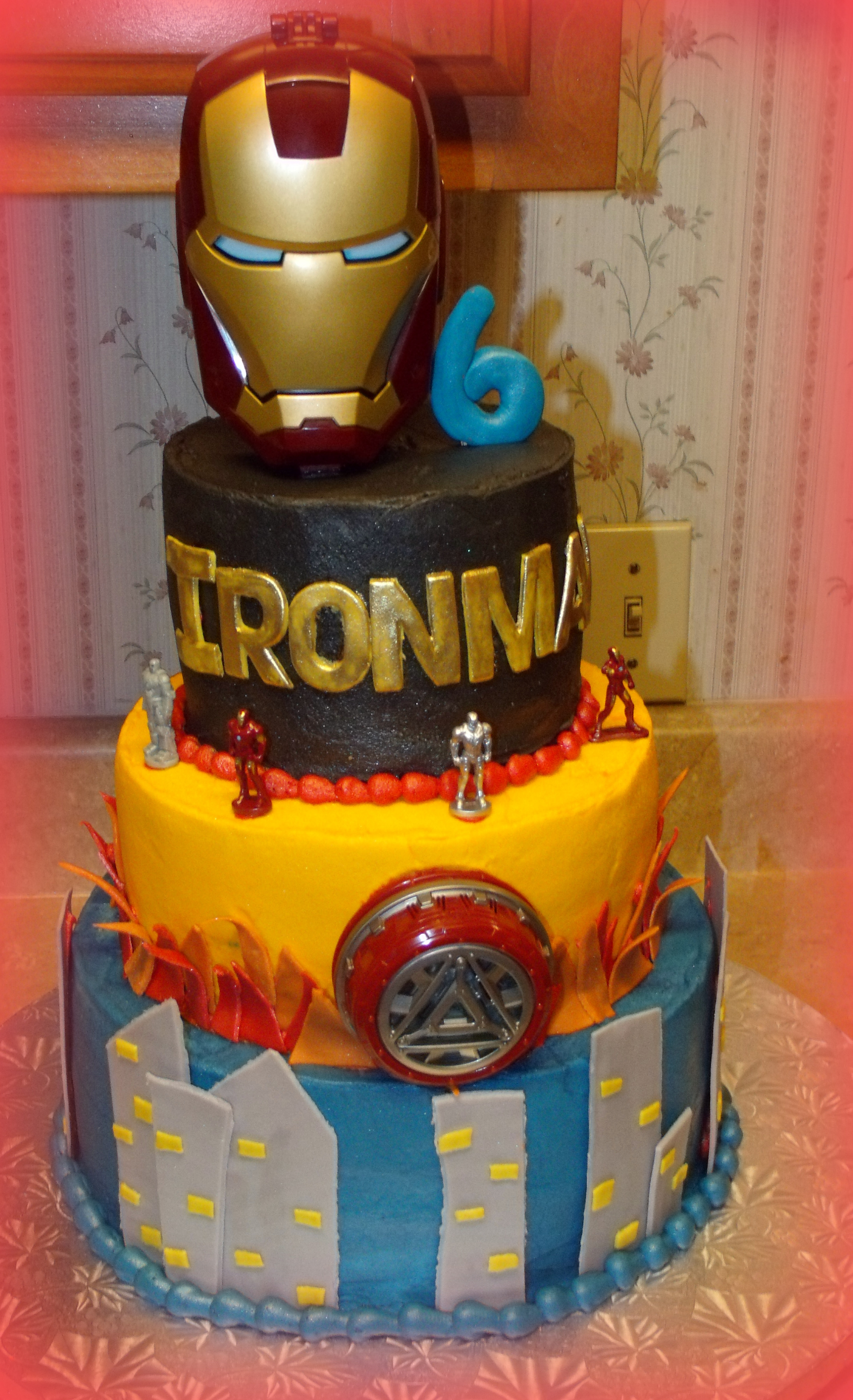 Iron Man Birthday Cake Ideas