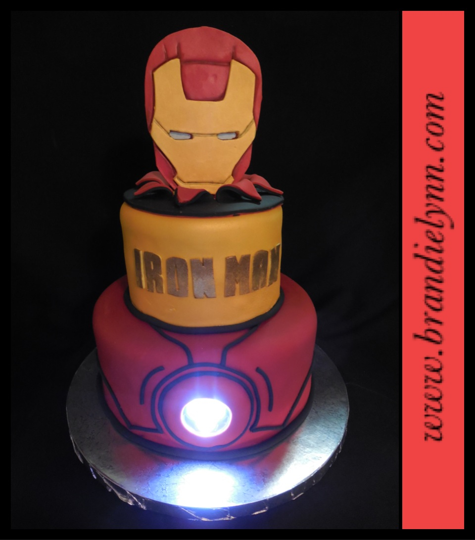 Iron Man Cake