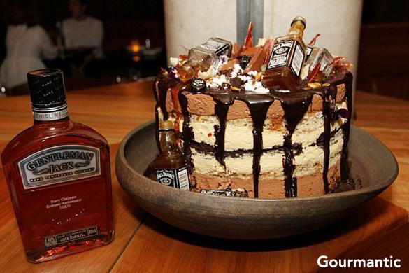 Jack Daniel's Birthday Cake