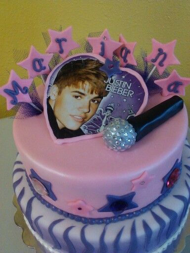 Justin Bieber Birthday Cake