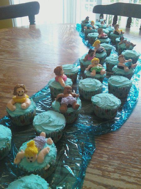 Lazy River Cupcakes