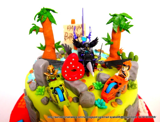 LEGO Legends of Chima Birthday Cake