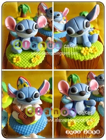 Lilo and Stitch Cake Cupcakes