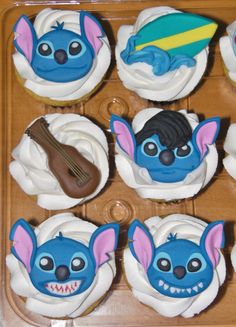 Lilo and Stitch Cupcake Toppers