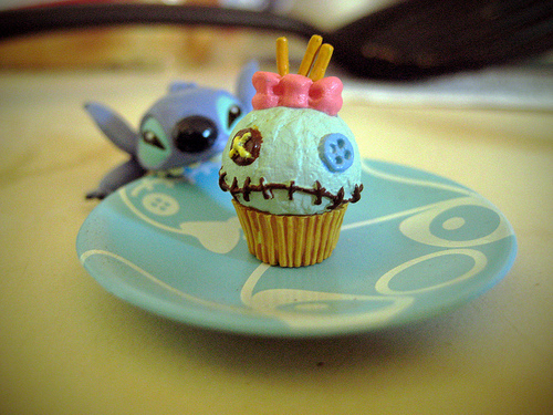 10 Photos of Disney Stitch Cupcakes