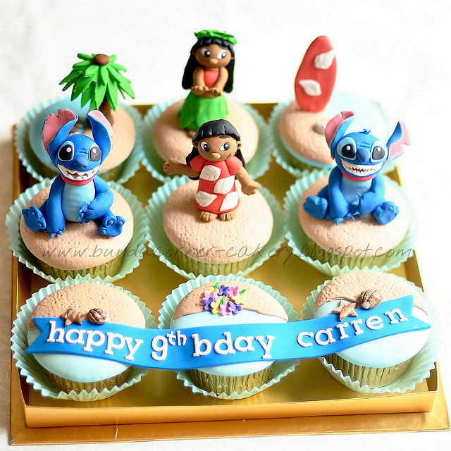 Lilo and Stitch Cupcakes