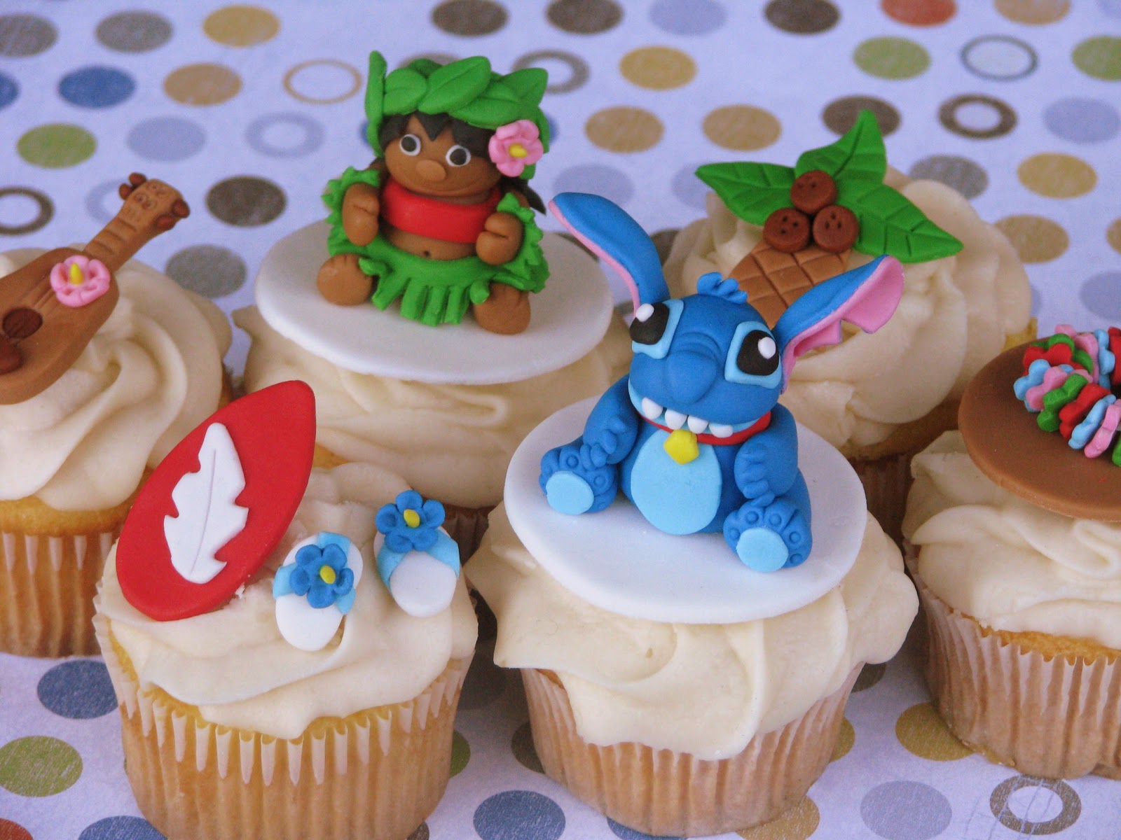 Lilo and Stitch Cupcakes