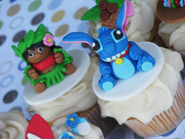 Lilo & Stitch Cupcakes