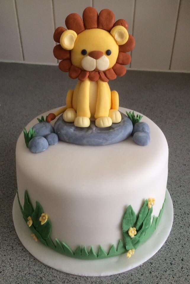 Lion Birthday Cake