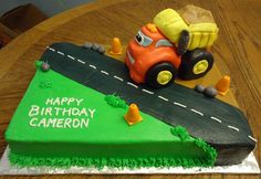 Little Boys Truck Birthday Cakes