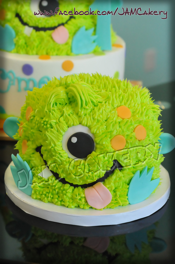 Little Monster Smash Cake