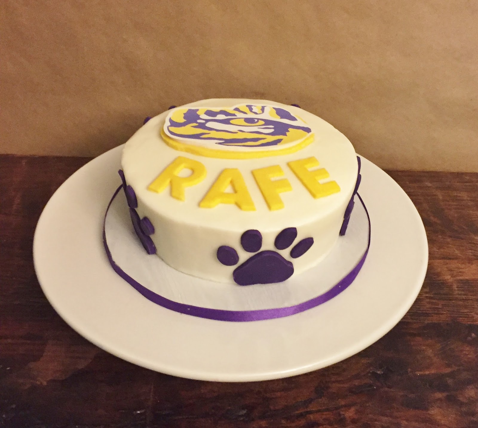 LSU Birthday Cake Ideas