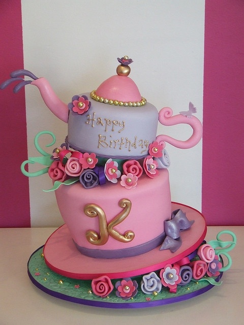 Mad Hatter Tea Party Cake