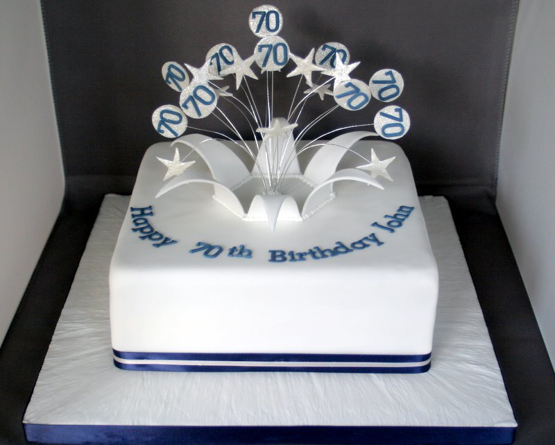 Man 70th Birthday Cake Ideas