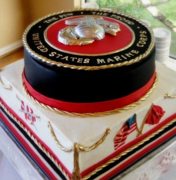 Marine Corp Cake