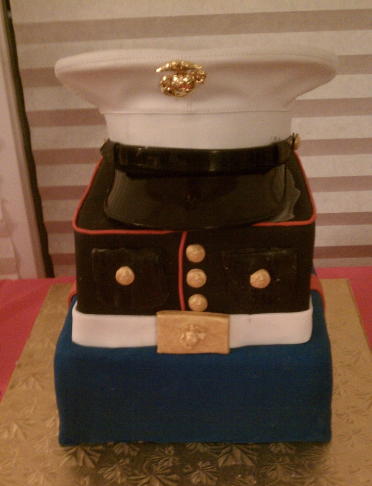 Marine Corps Birthday Cake