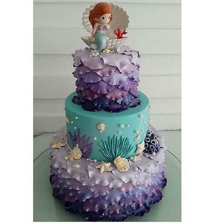 Mermaid Birthday Cake