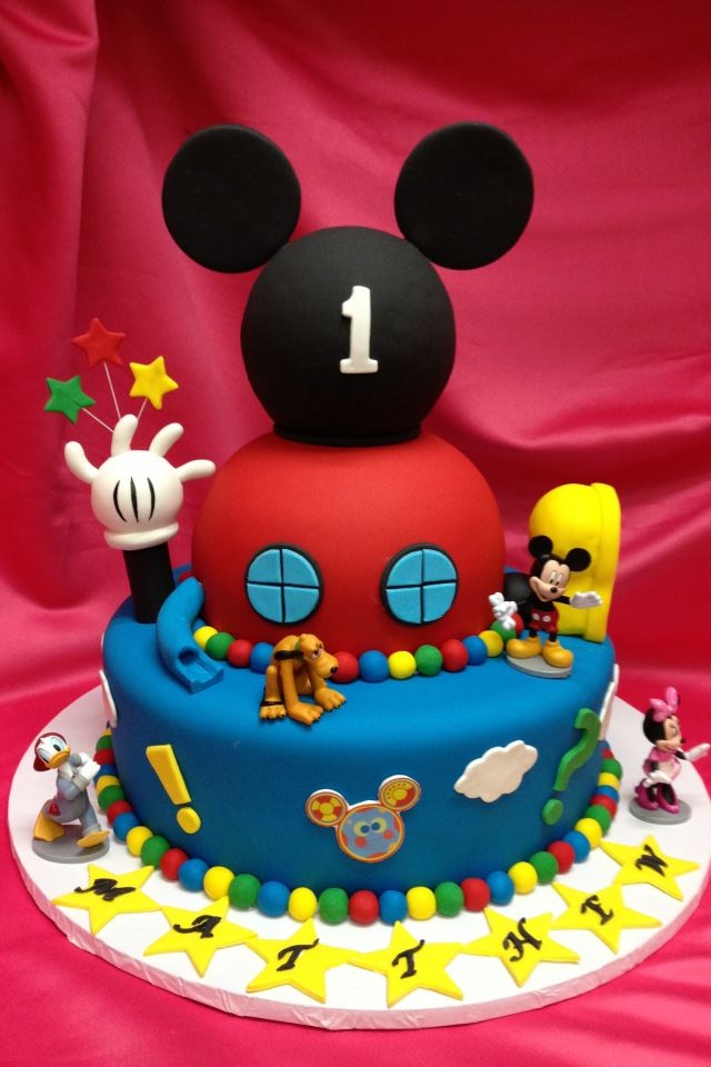 11 Photos of Mickey Mouse Club Birthday Cakes